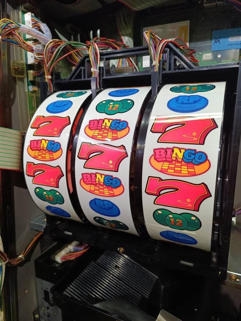 【パチスロ実機】ベルコ★スーパービンゴ３０【フルオートプレイ付不要機付】