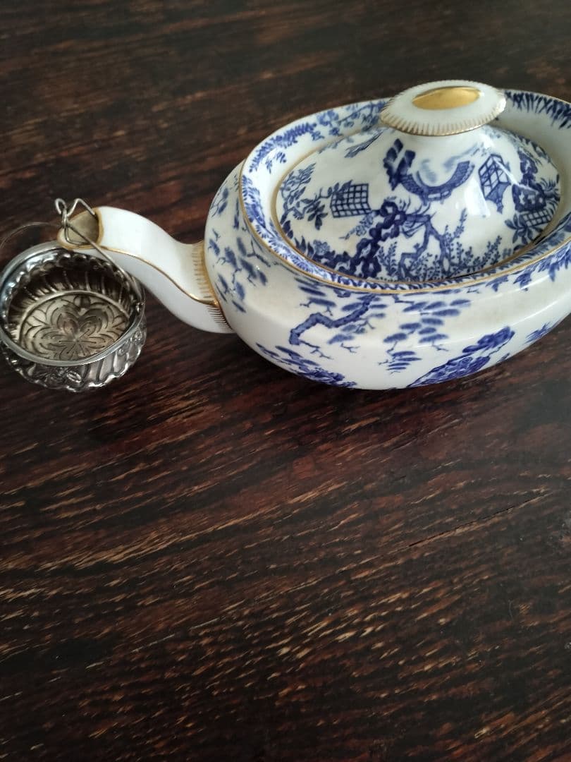 イギリスアンティーク銀の茶濾し