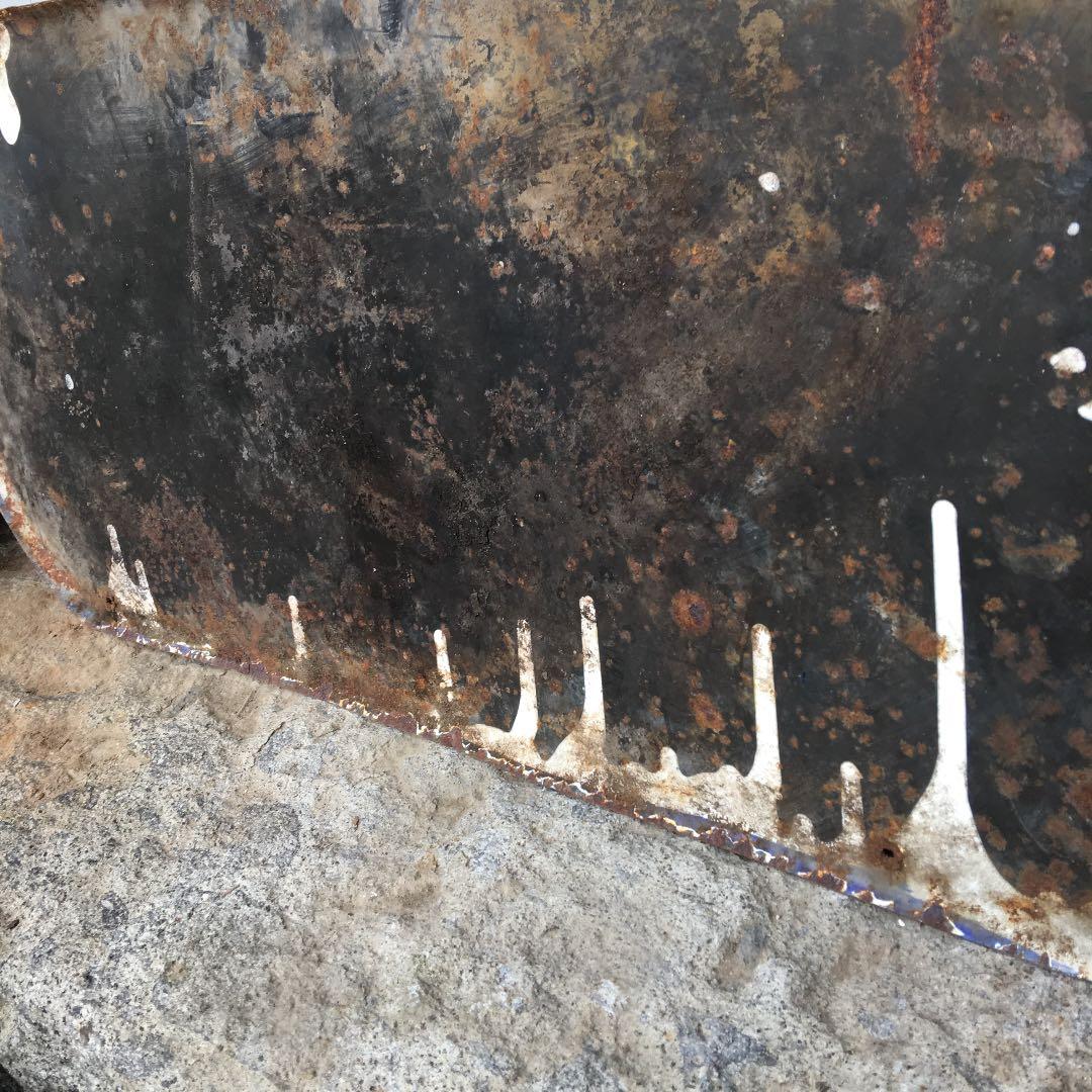 昭和レトロ☆ホーロー看板☆メナード化粧品