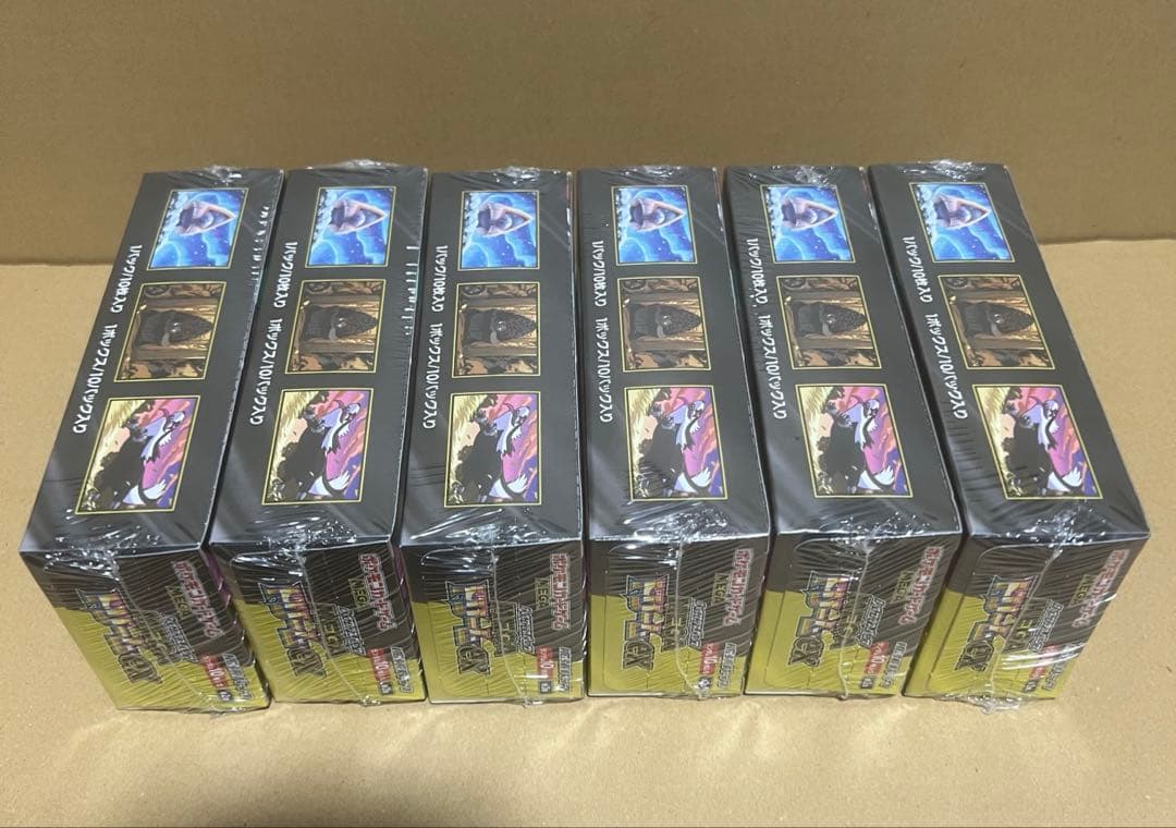 ポケモンカードゲームMEGA　ドリームex シュリンク付き　6BOX