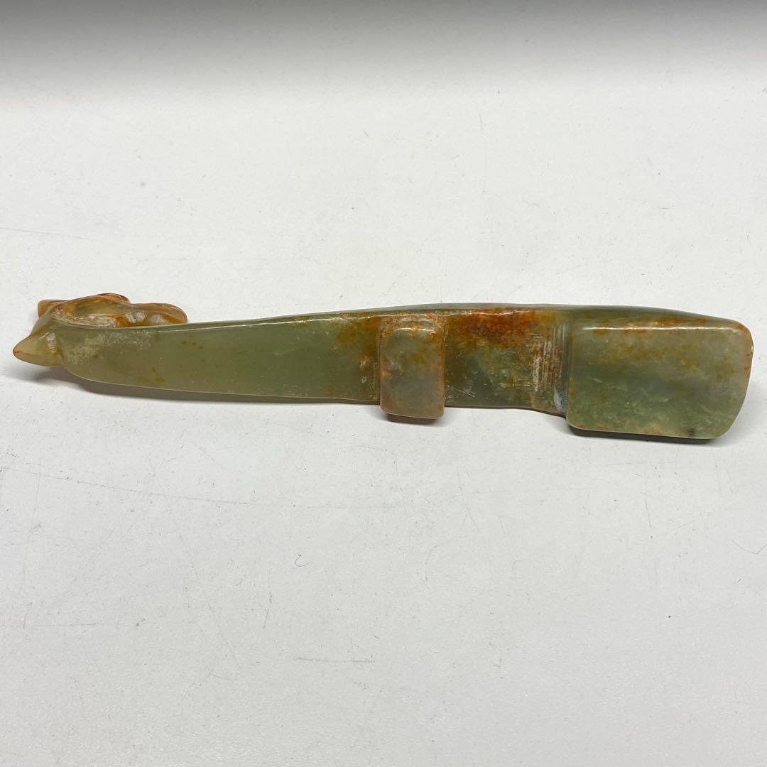 時代物　旧蔵　神獣　古玉の彫刻　箸置き？筆置き？ 詳細不明