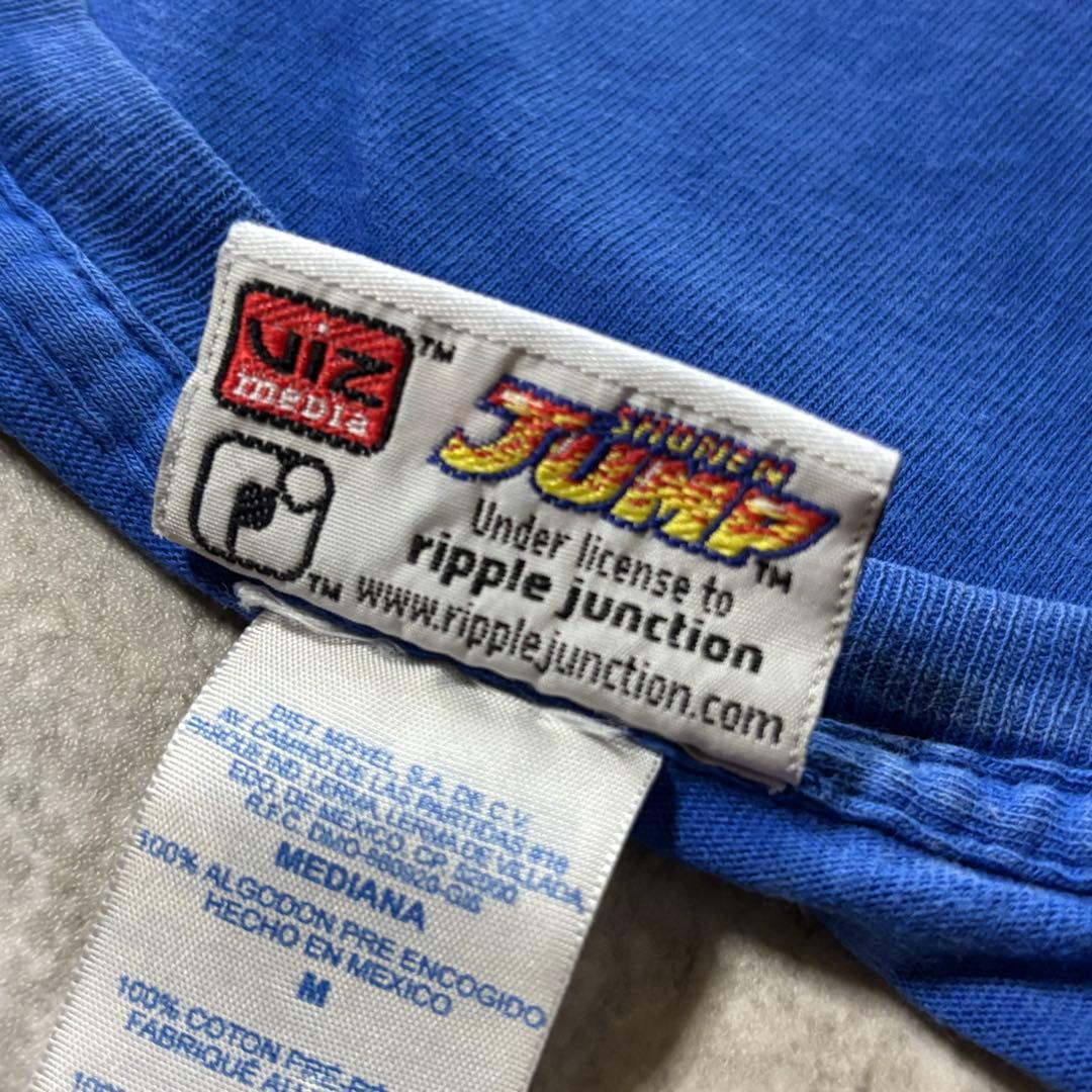 最高峰 00s BLEACH ブリーチ Tシャツ 護廷十三隊 ブルー M アニメ