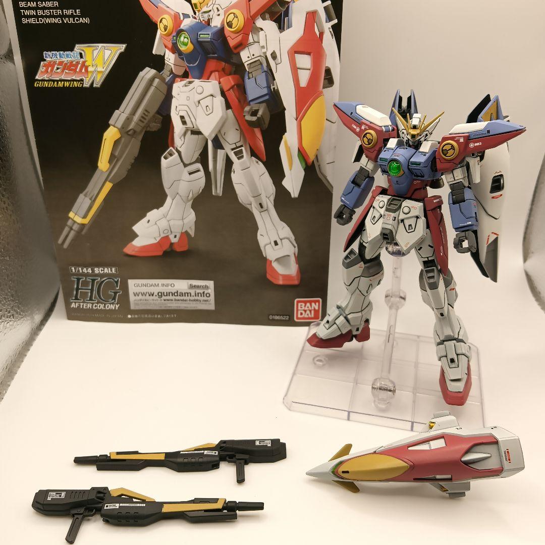 HGウイングガンダムゼロ、セイラ・マスオカラー塗装完成品