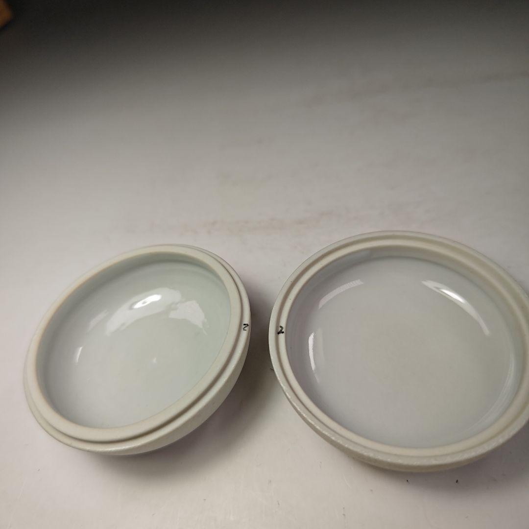 イ495 香合『九谷　北村隆』『銀彩梅香合　共箱』茶道具