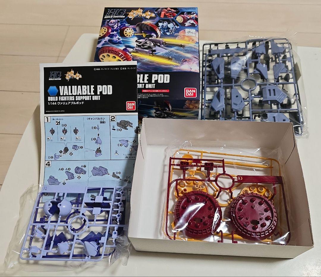 HG 1/144 ガンダムビルドファイターズ4体セット(赤バンダイ)