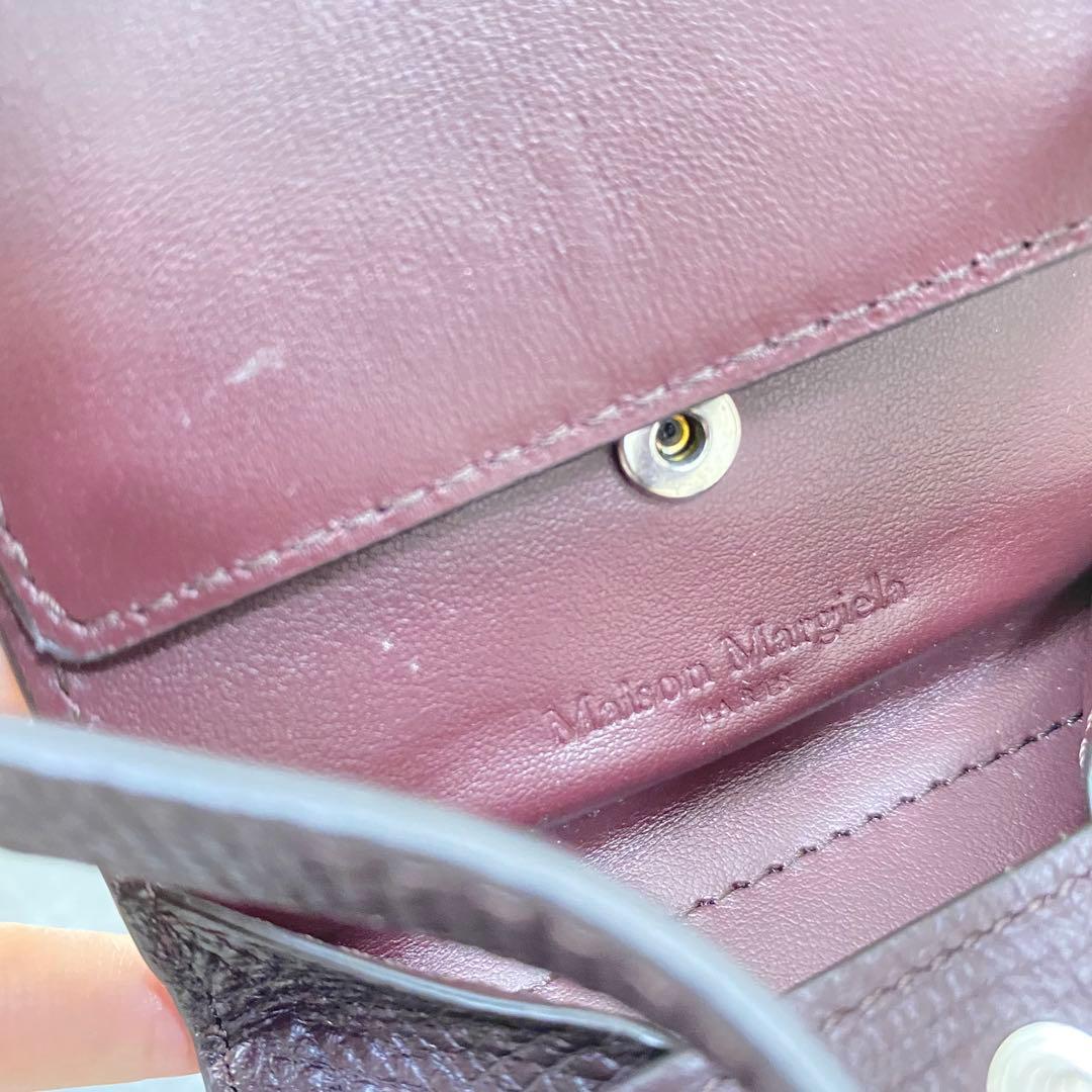 ラスト１【新品】マルジェラ ユニセックス ハンドストラップ付 iPhoneケース