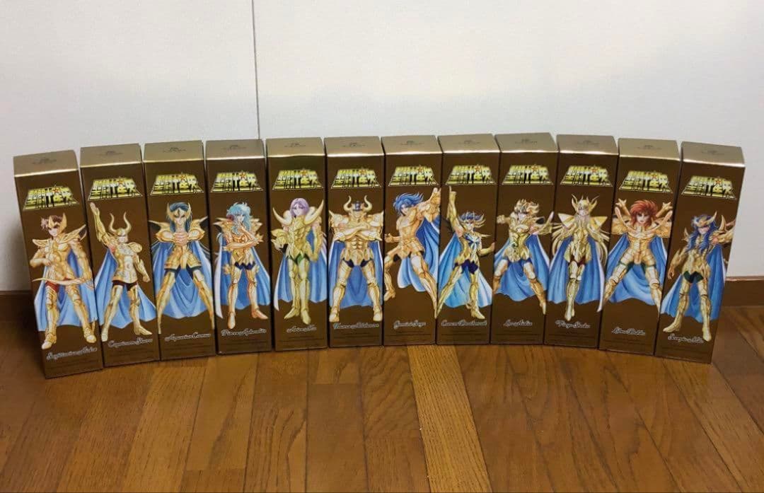 【12セット】AMAHAGAN 聖闘士星矢 黄金聖闘士 ウイスキー 希少品