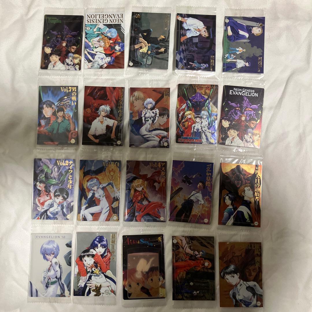 新世紀エヴァンゲリオン ウエハースカード 208枚 綾波レイ アスカ 他 エヴァ