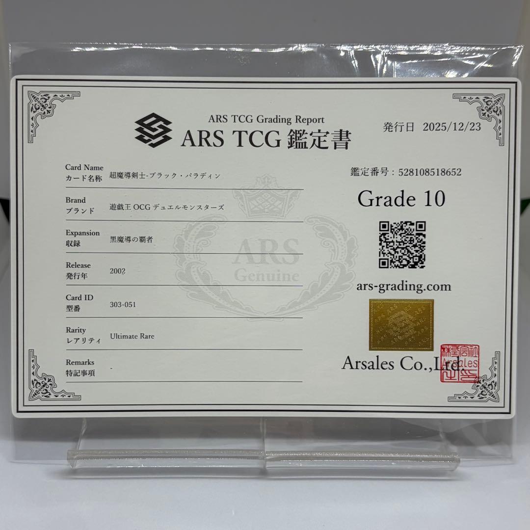 【ARS10】 超魔導剣士-ブラック・パラディン　レリーフ