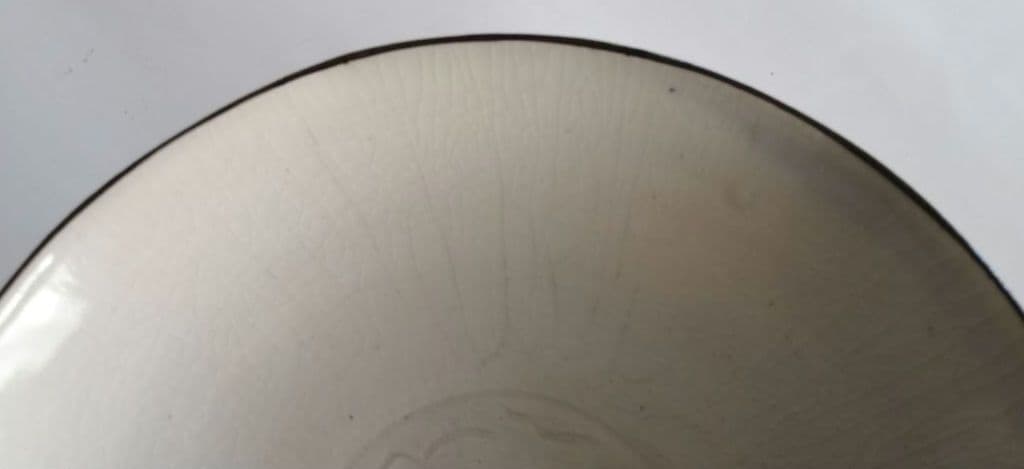 中国　定窯　皿