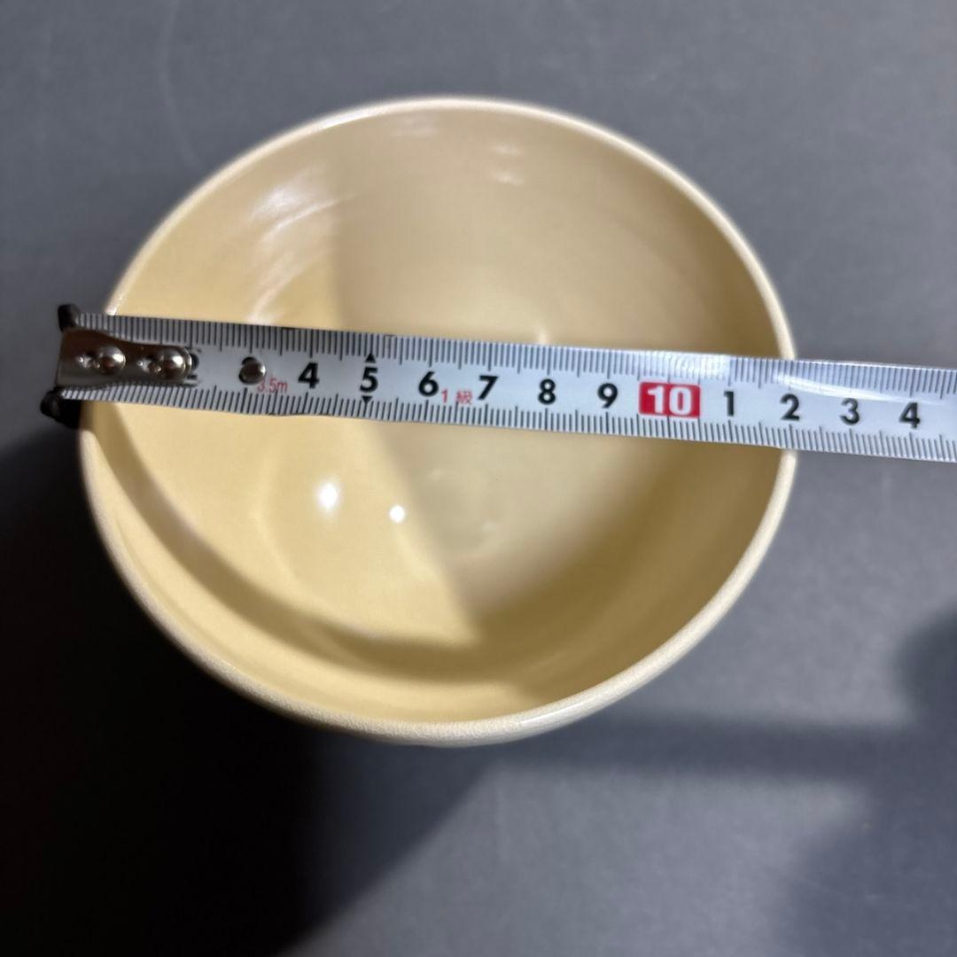 清閑寺　杉田祥平　色絵仁清燕子花画　茶碗　共箱