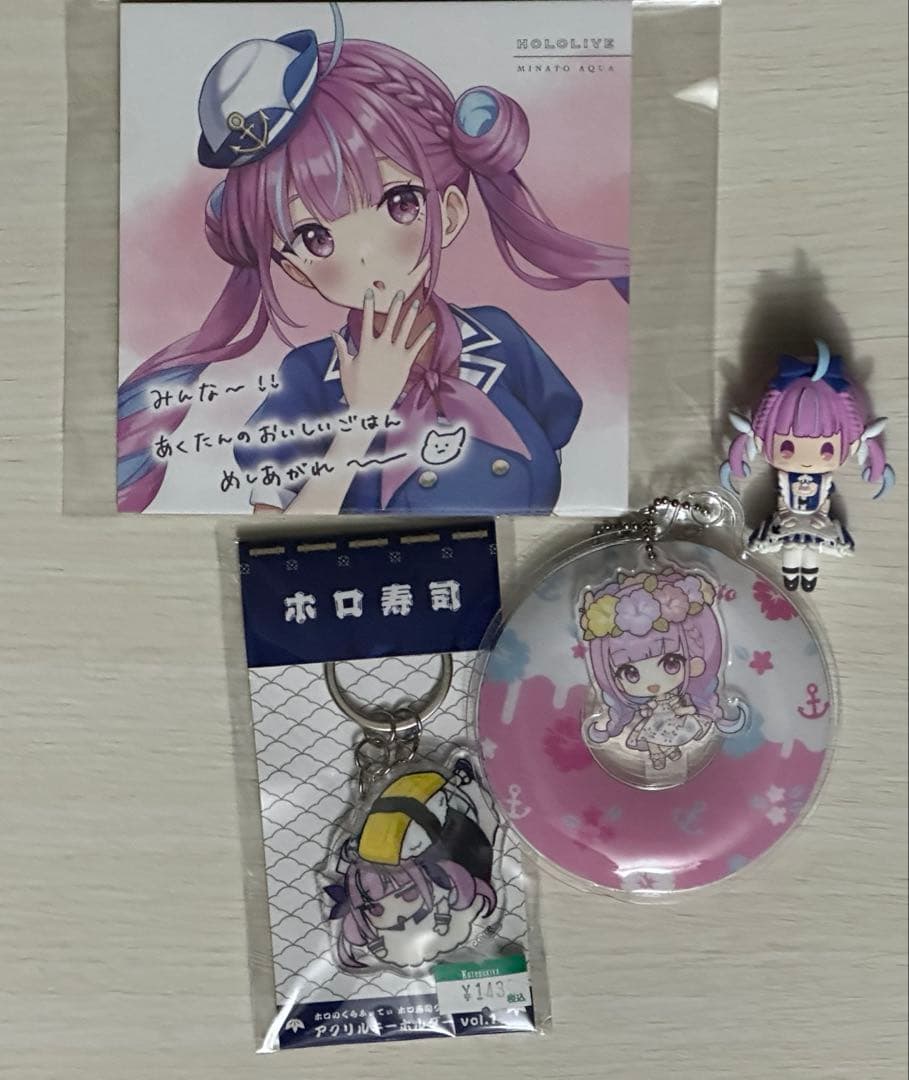 写真5枚目まであり　ホロライブ　湊あくあ　まとめ売り　アクリルスタンド
