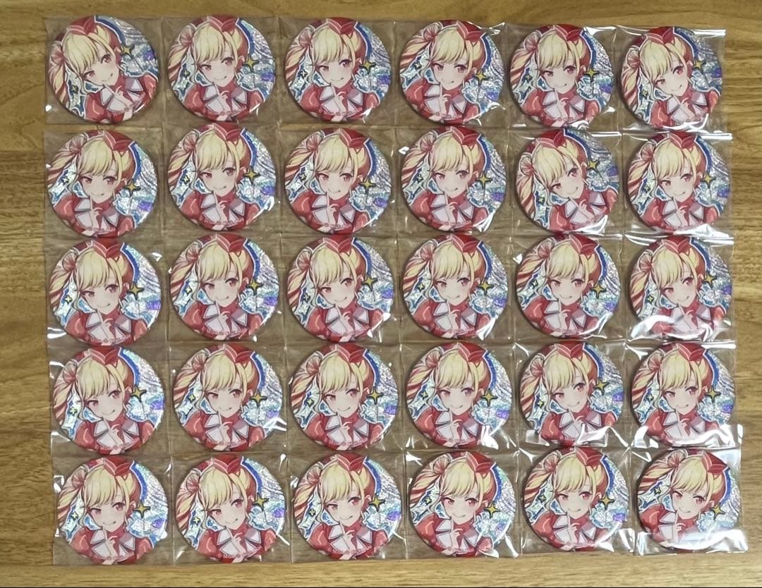 プロセカ　グリッター缶バッジ　vol.34 b 天馬咲希