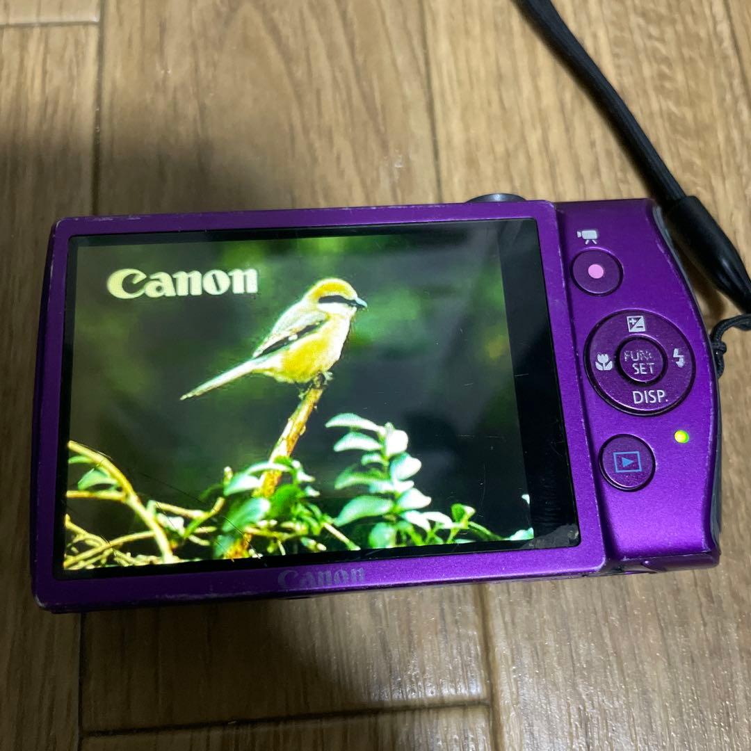 ジャンクCanon IXY600F コンパクトデジタルカメラ パープル