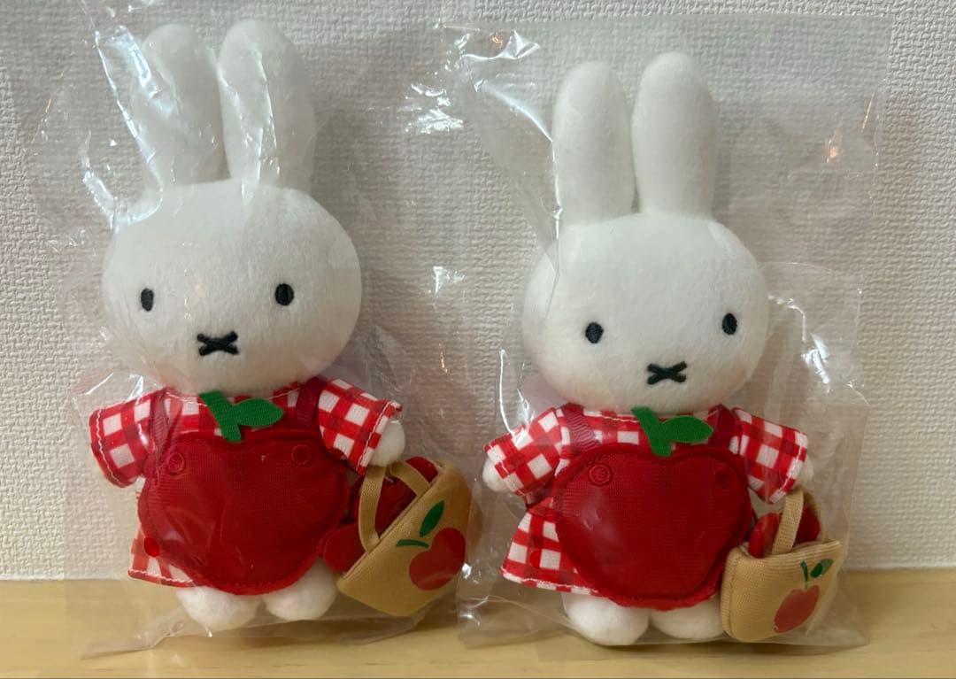 ミッフィー雑貨フェスタマスコット 2026 リンゴエプロン イベント限定品2個