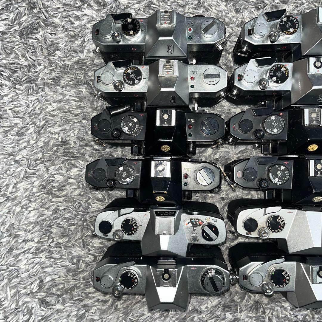 【ジャンク】YASHICA ヤシカ フィルムカメラ　一眼レフ 24台セット