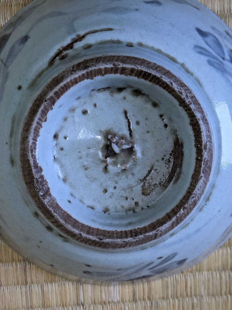 ⭐️安南染付茶盌 古陶磁 茶道具 真作極めて稀 中国古陶磁 古美術骨董品レア物