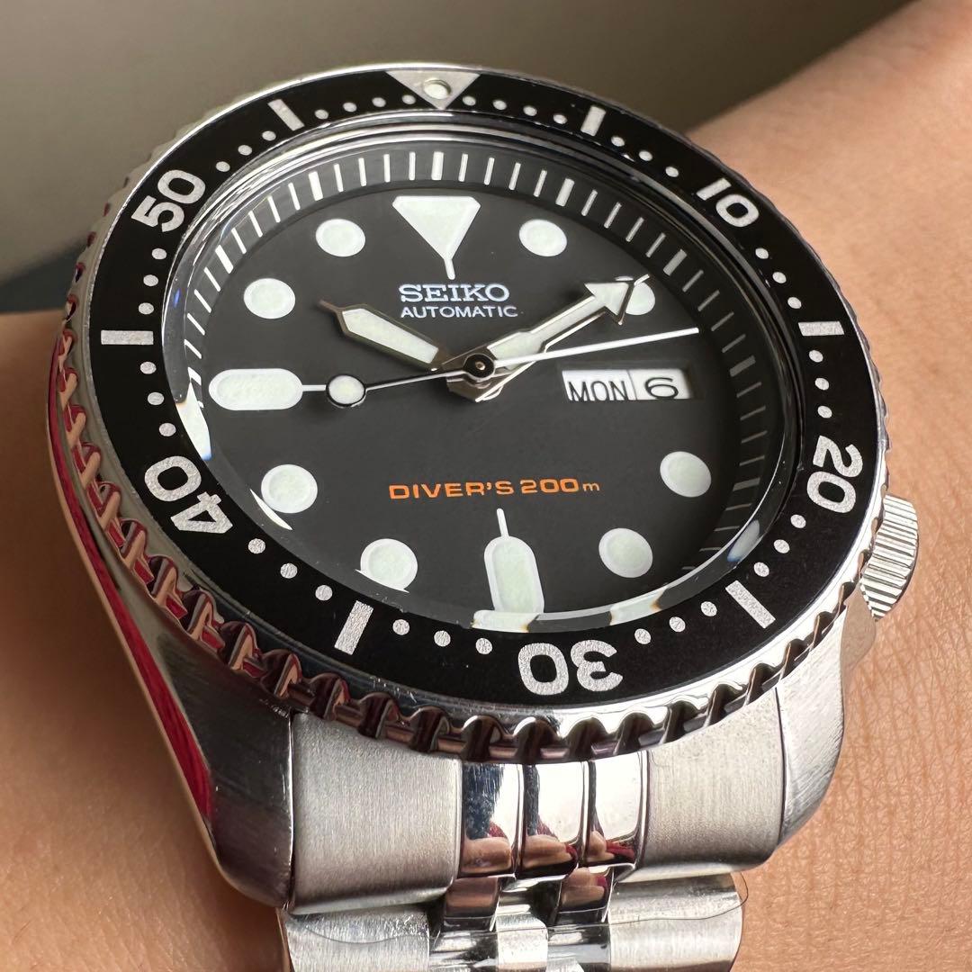 【精度良好・極美品】SEIKO SKX007 7S26-0020 ブラックボーイ