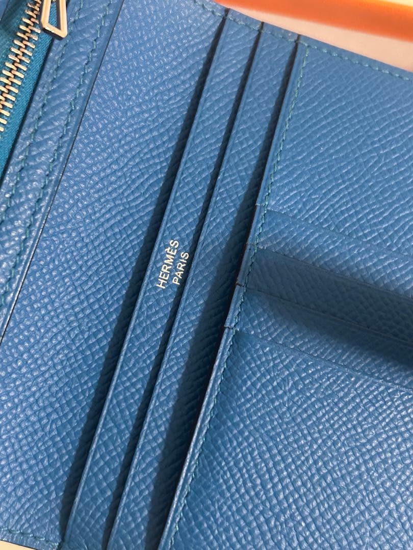 ZOO　エルメス　ベアン コンパクト　財布　二つ折り　長財布