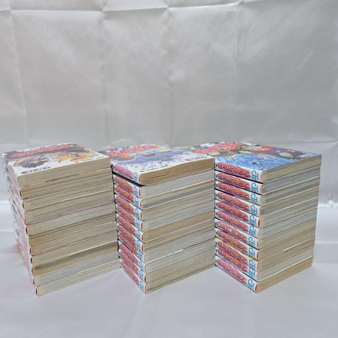 NARUTO 全72巻[完]+関連本2冊/全巻簡易クリーニング済み/N01