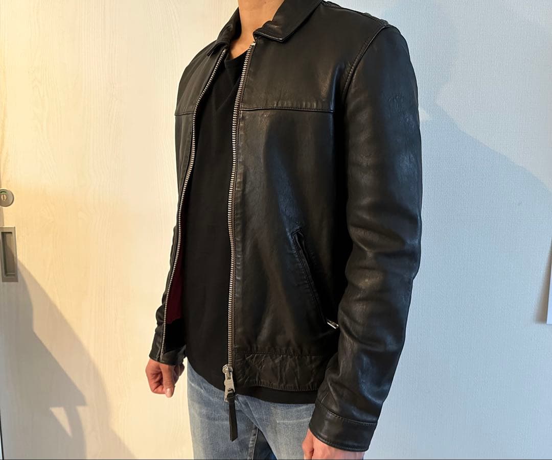 オールセインツ　レザージャケット