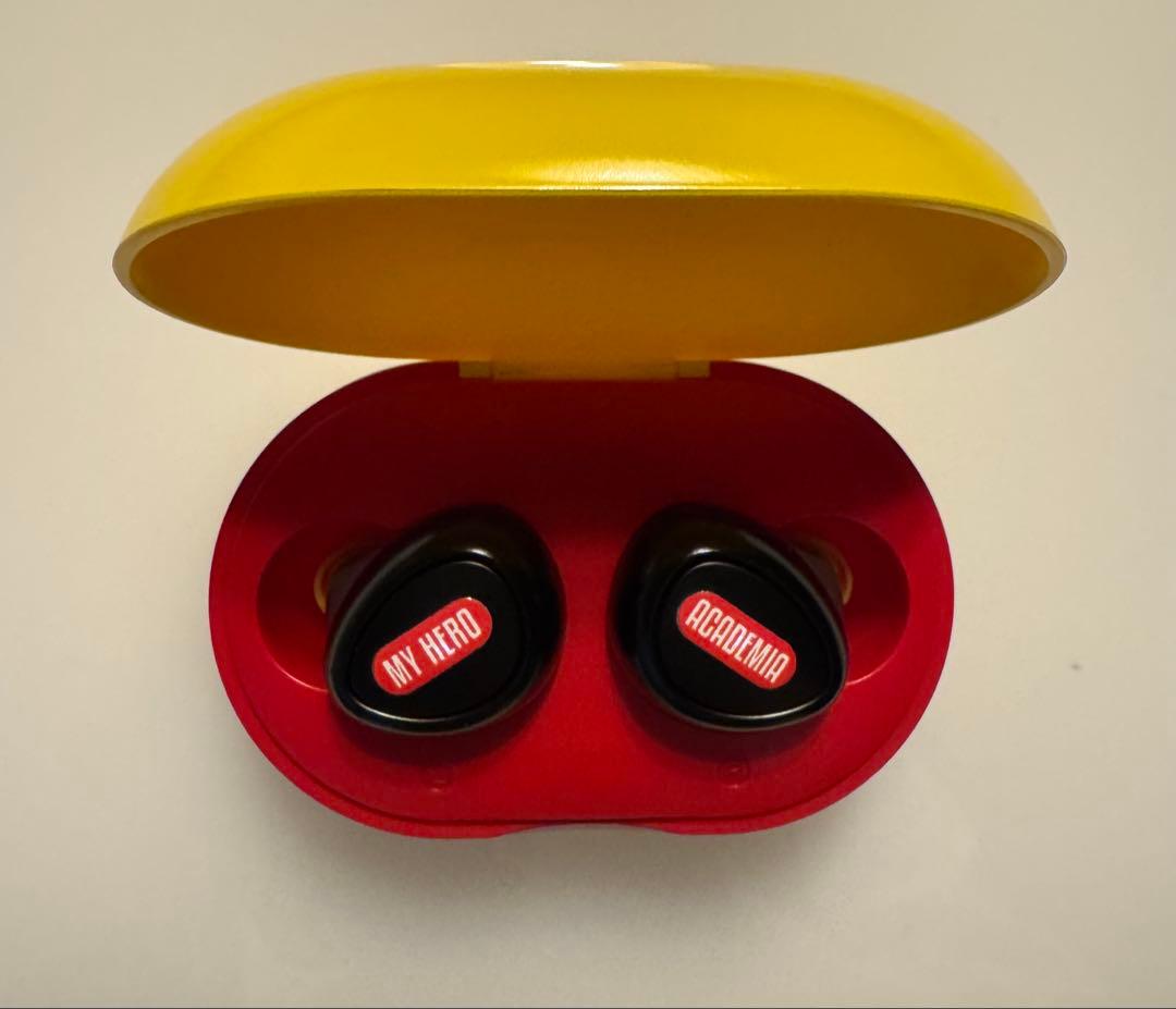 僕のヒーローアカデミア ワイヤレスイヤホン ヒーローVer. 【美品】 ヒロアカ