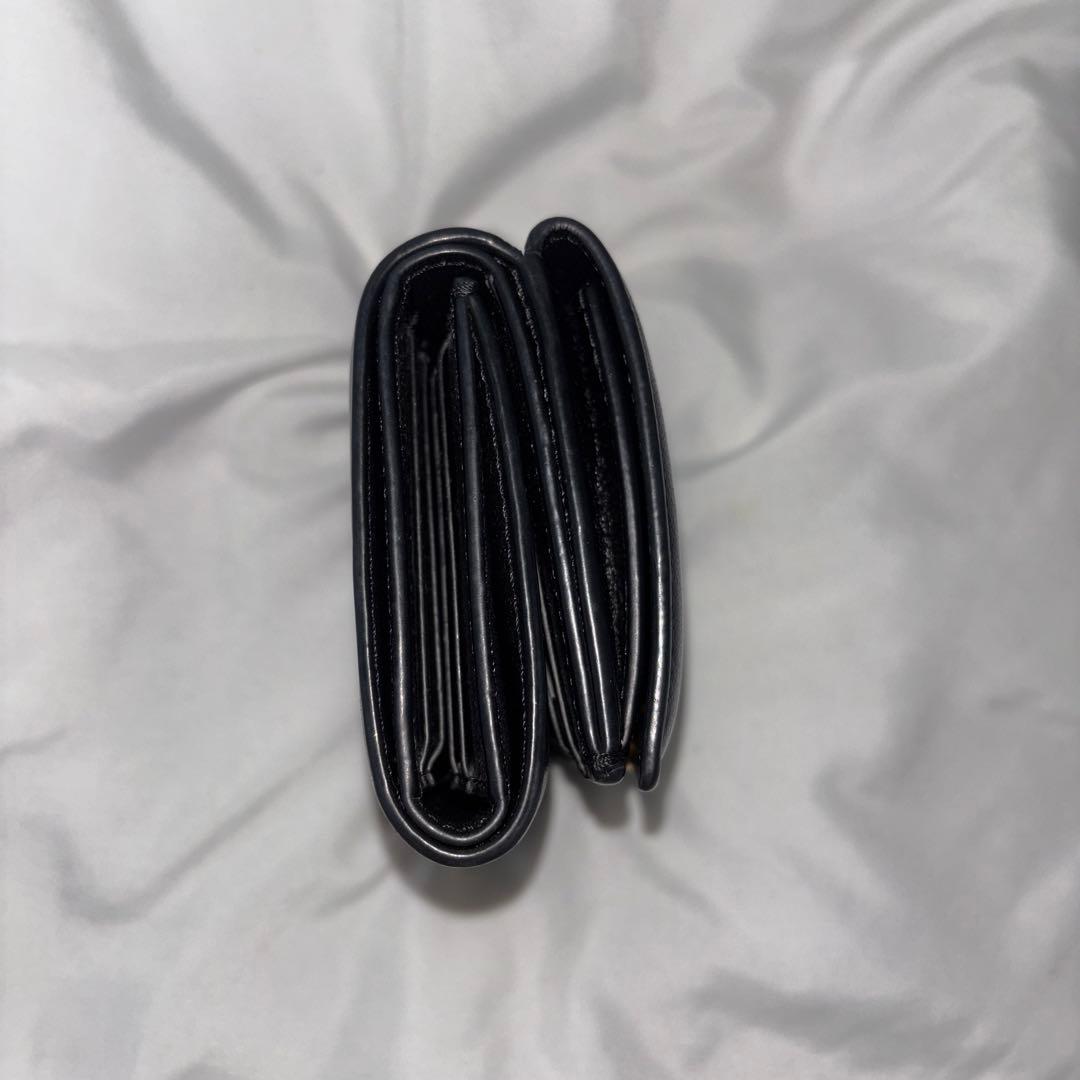 LOEWE ロエベ 財布 ミニ財布 ウォレット ミニウォレット 三つ折財布 黒