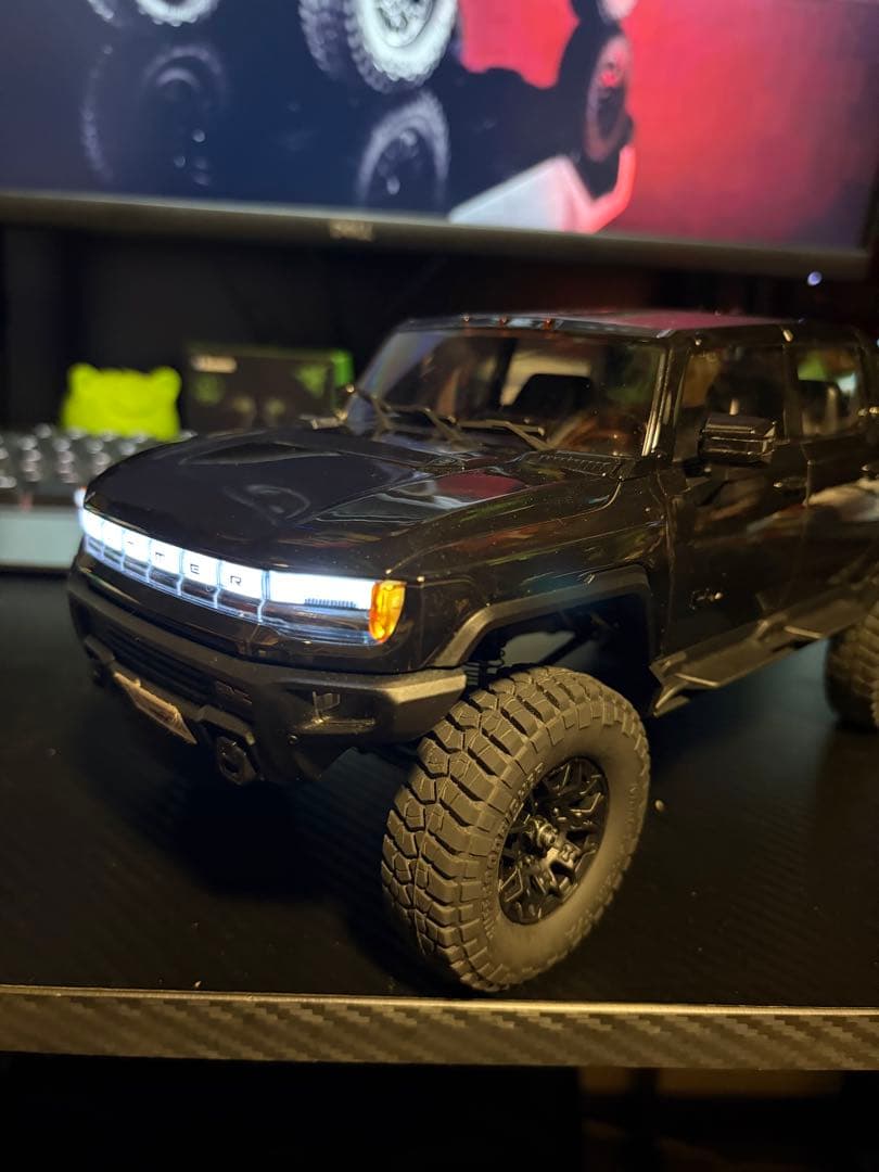 FMS Fcx18 HUMMER EV ブラック ラジコン
