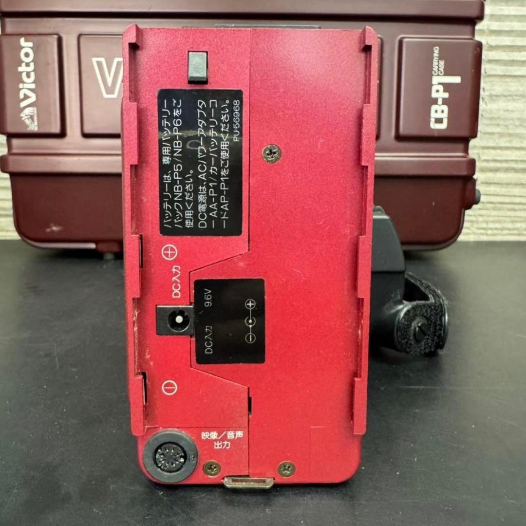 【ジャンク品】ビクター　ビデオムービー　GR-C1　ケース付　Victor