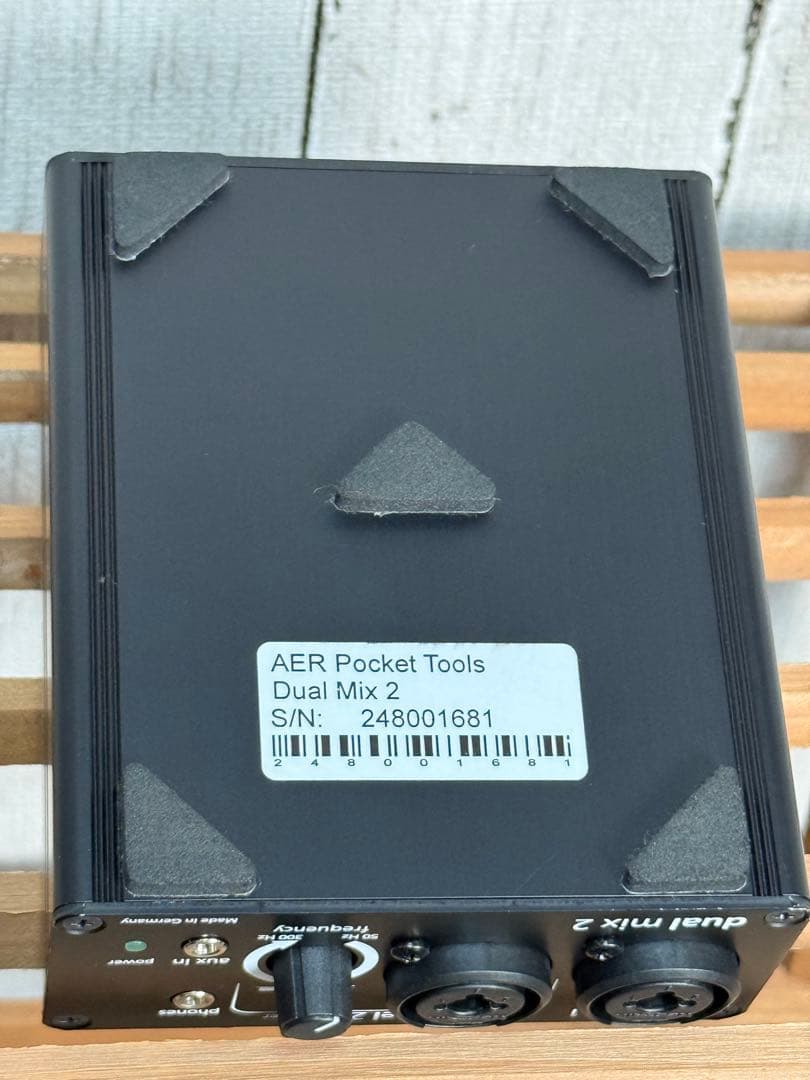 ［リュウ］【アコギ DIプリアンプ】AER dual mix 2