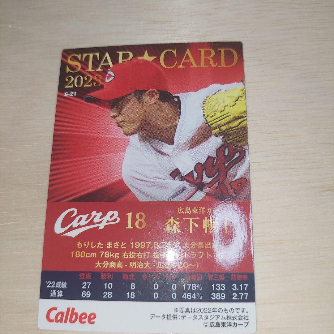 プロ野球チップス2023 森下まさと