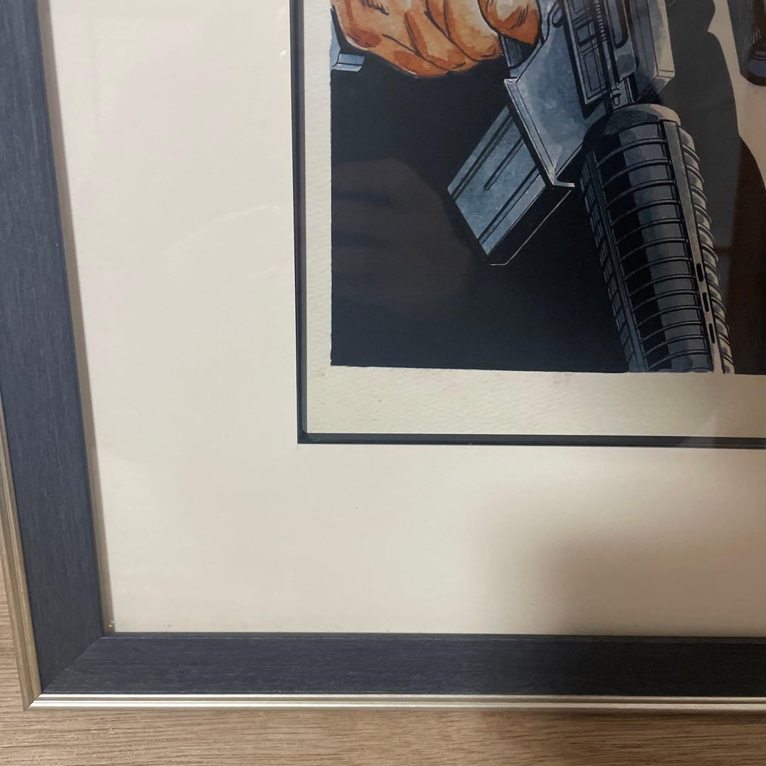 ゴルゴ13 複製原画　直筆サイン入　さいとうたかを先生