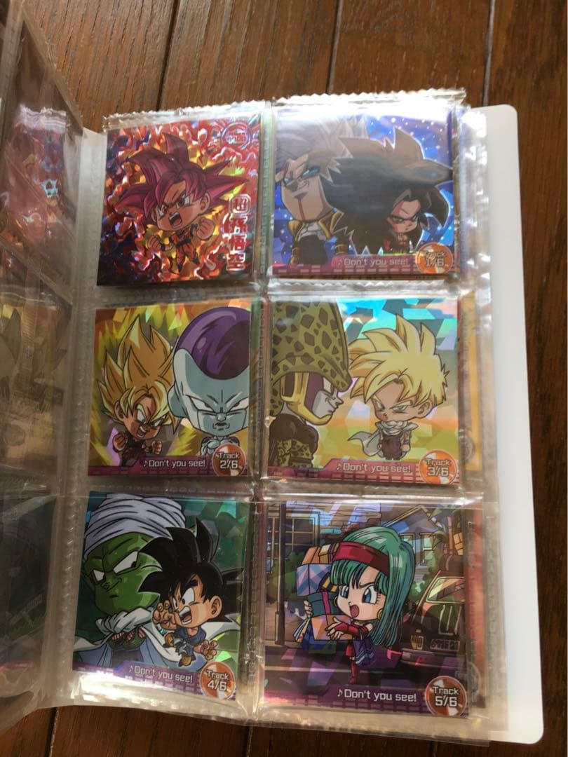 シールウエハース　55枚　超3 コレクションファイル　セット