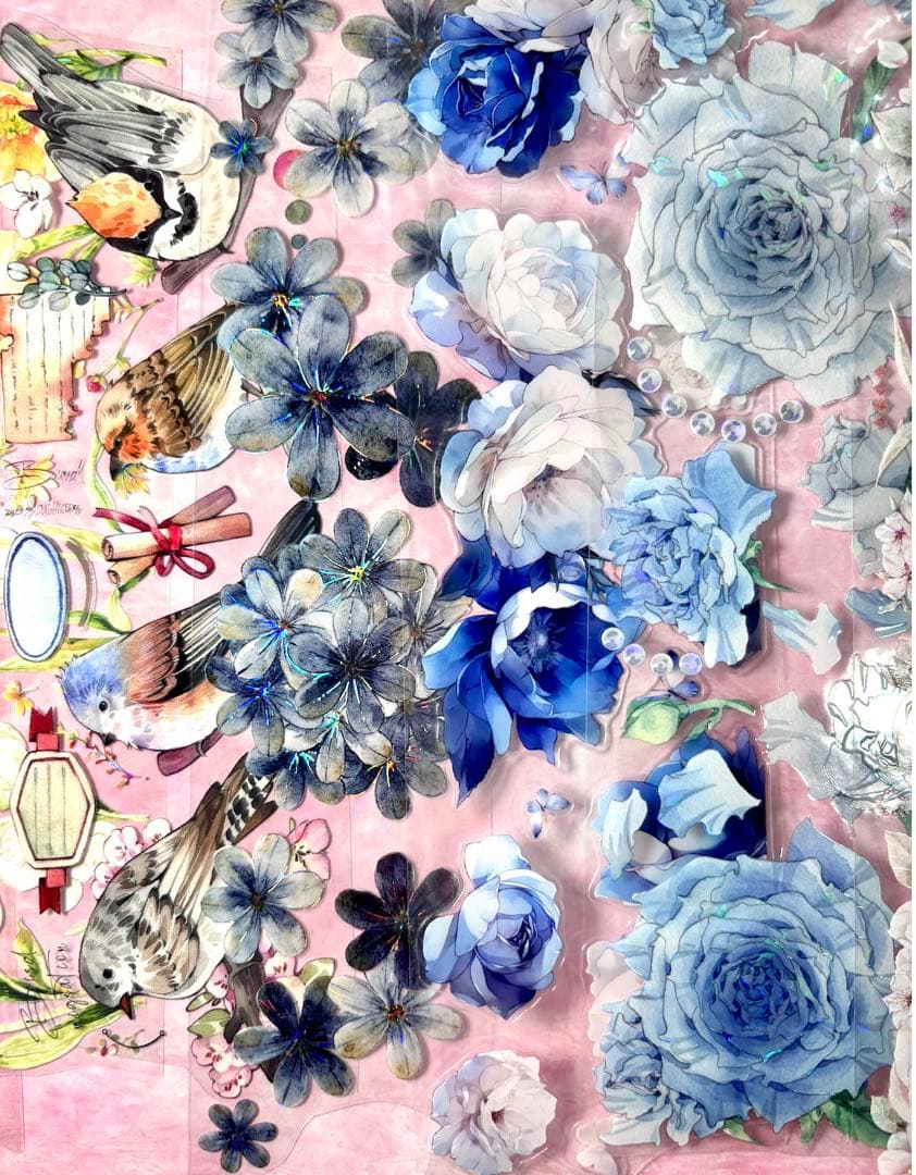 海外PETマステ切り売り20枚セット　マステケース付き　20-ウ-L