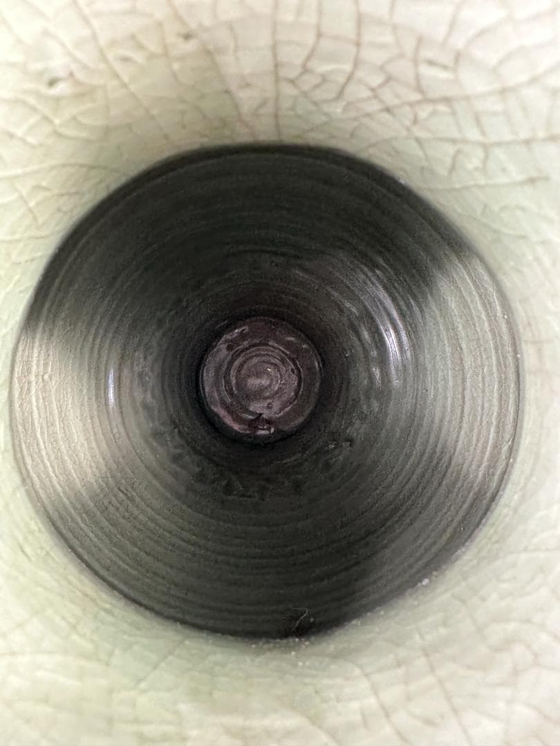 中国美術　龍泉窯　天龍寺　青磁　七官　花瓶　花器　時代　古物　唐物　明時代？