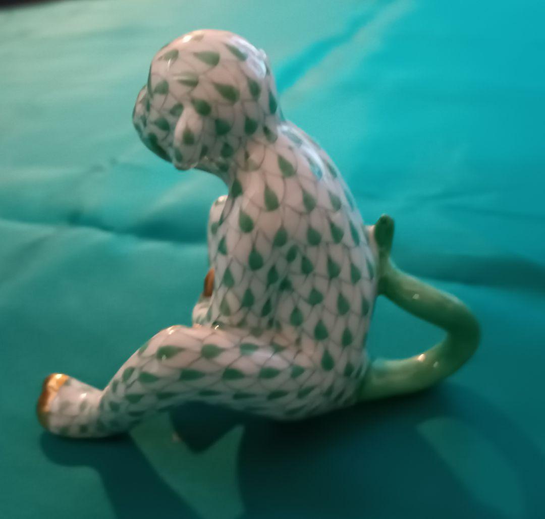 ヘレンド　HEREND　干支シリーズ　猿の置物