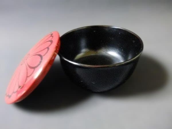 棗 茶入 金蒔絵 梅文 春秋用 別蓋付 本漆器 天然木 茶道具 春秋用 別蓋付