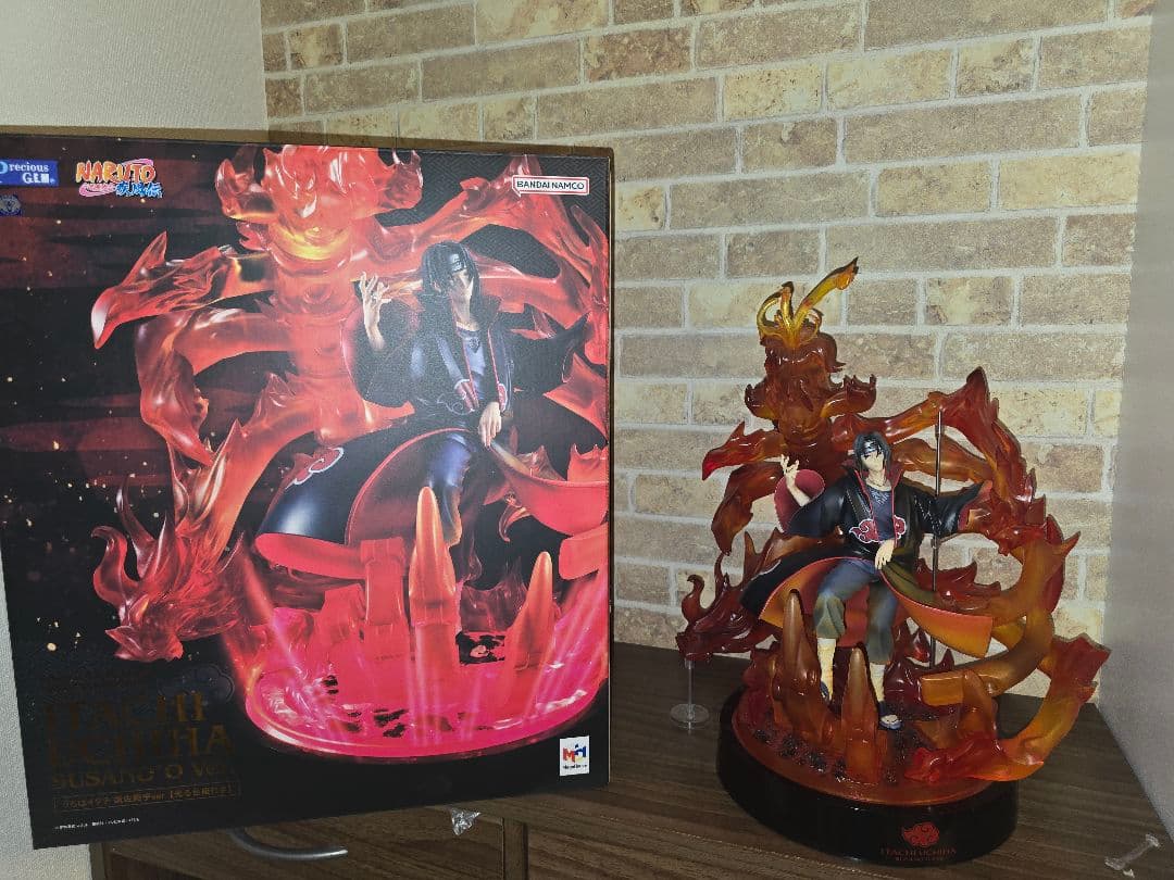 NARUTO うちはイタチ須佐能乎光る台座付き