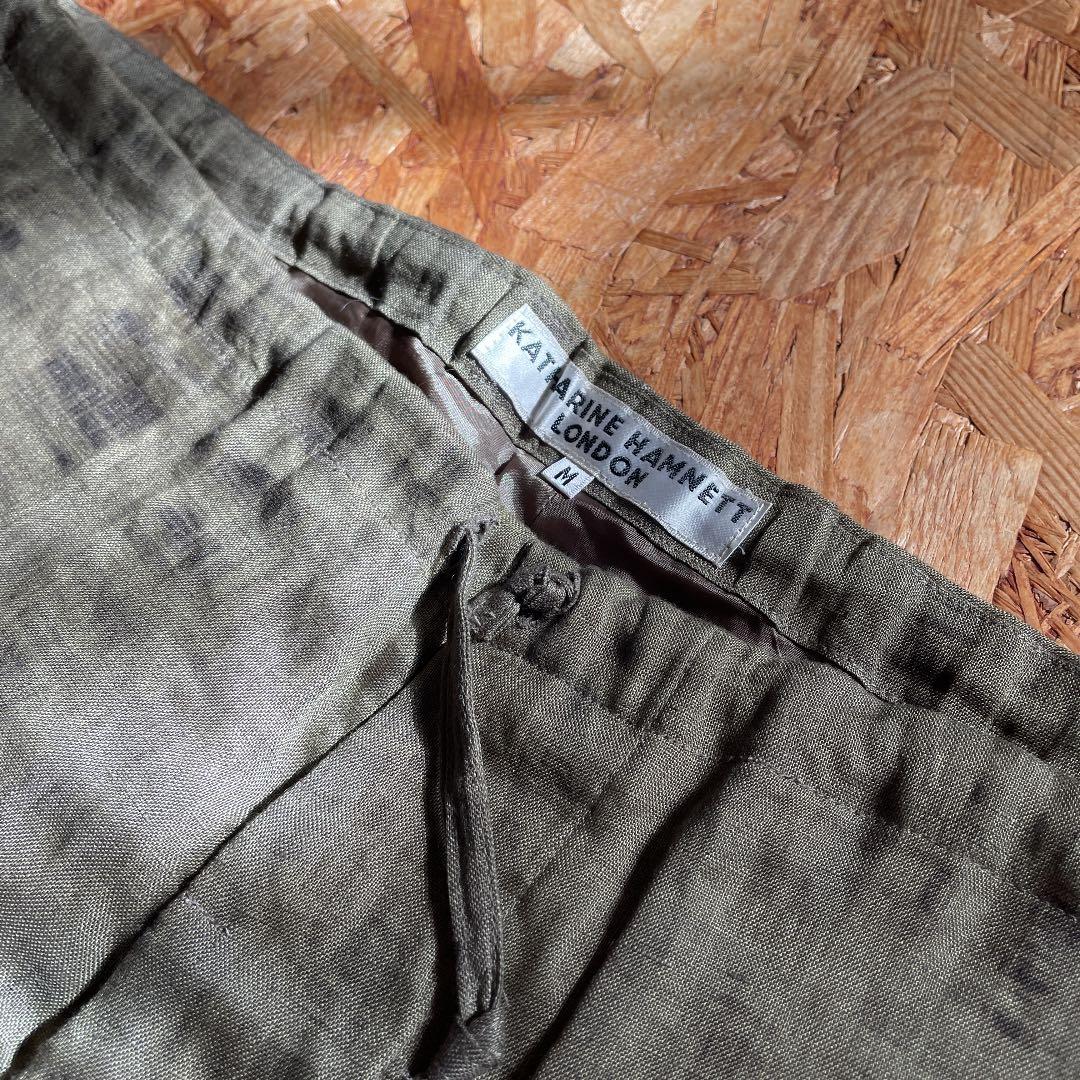 草彅剛　CM着用　ワイドパンツ