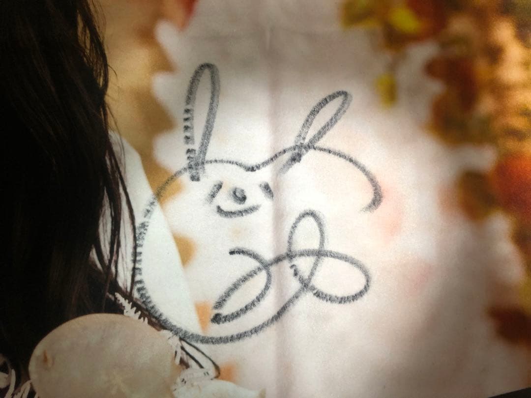 乃木坂46 乃木フェス ブランケット　松尾美佑　直筆サイン入り