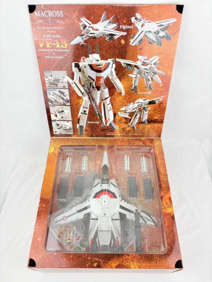 1/48 VF-1S バルキリー ファイター 一条輝　フィギュア