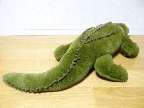 80年代 ビンテージ ナカジマ アリゲーター ワニ ぬいぐるみ レトロ 当時物