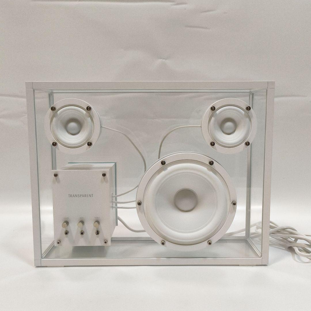 TRANSPARENT SPEAKER トランスペアレントスピーカー　ホワイト