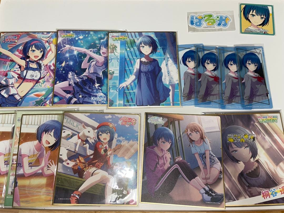 プロセカ プロジェクトセカイ 桐谷遥 缶バッジ パシャこれ ぬいぐるみ 色紙