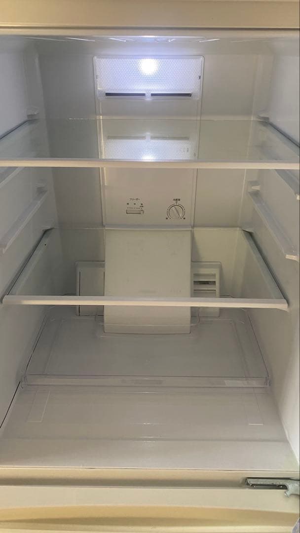 AQUA 冷蔵庫 ホワイト 2段収納