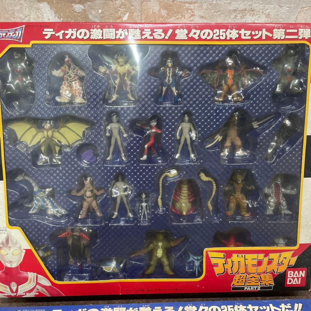 E3 ウルトラマンティガ ティガモンスター 超全集 PART1&2