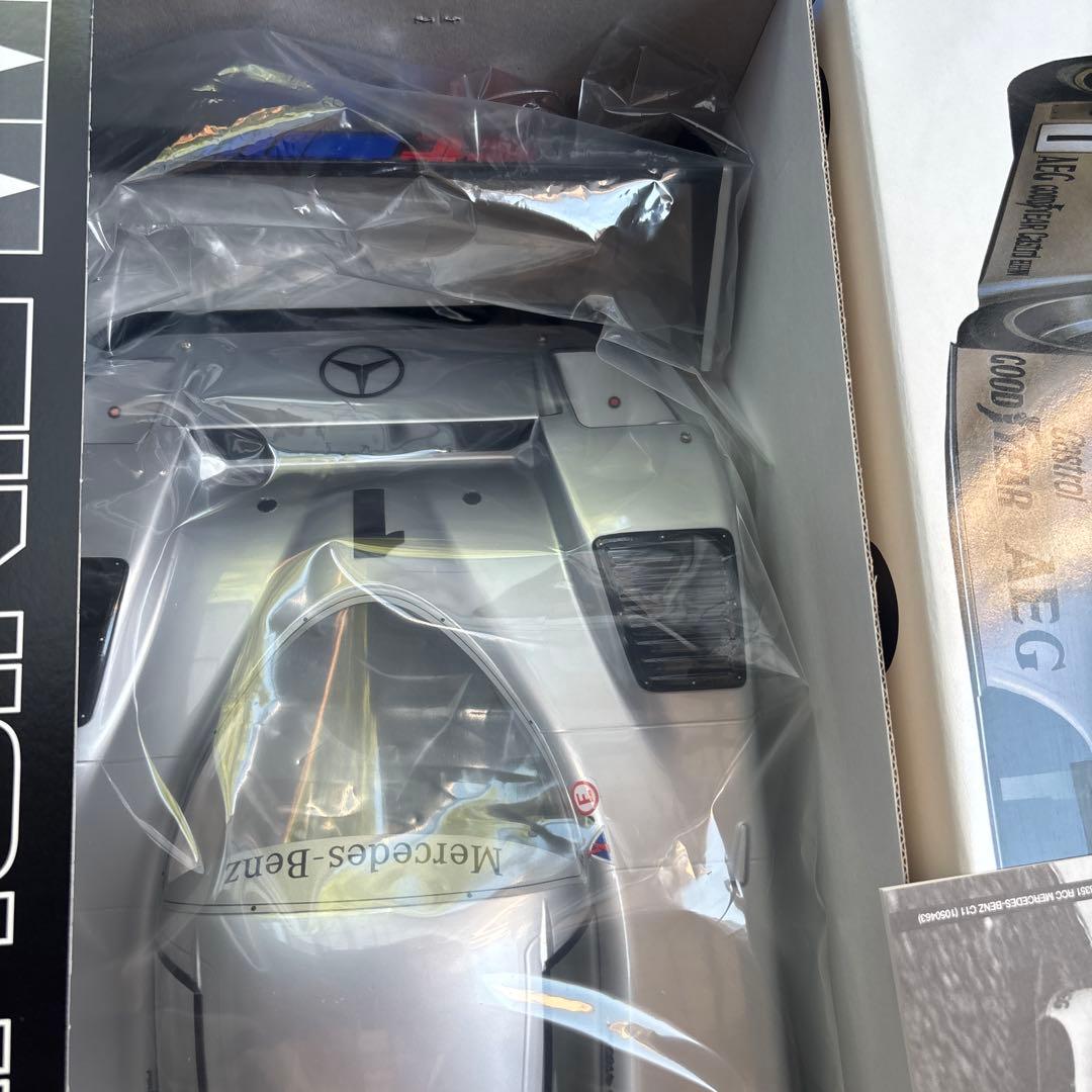 TAMIYA Mercedes-Benz C11 完成ボディとベアリング付き