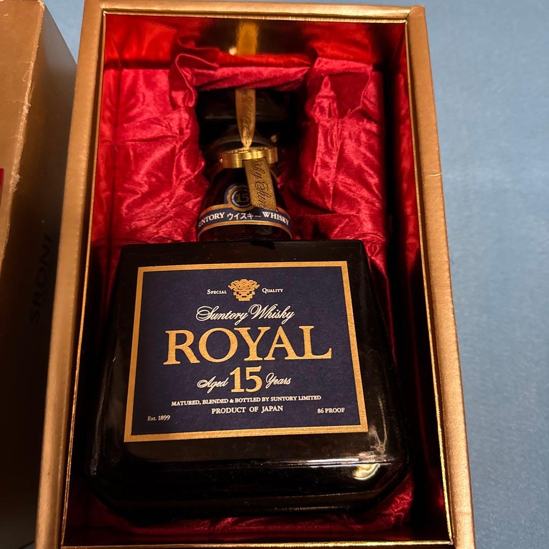 未開栓　サントリー　ウィスキー　ローヤルプレミアム15年