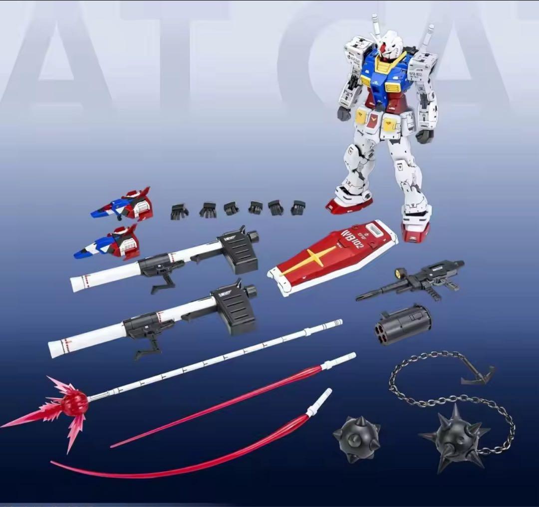 1/100 拡大版RG RX-78-2 Ver.2.0フルセット海外製ラスト在庫
