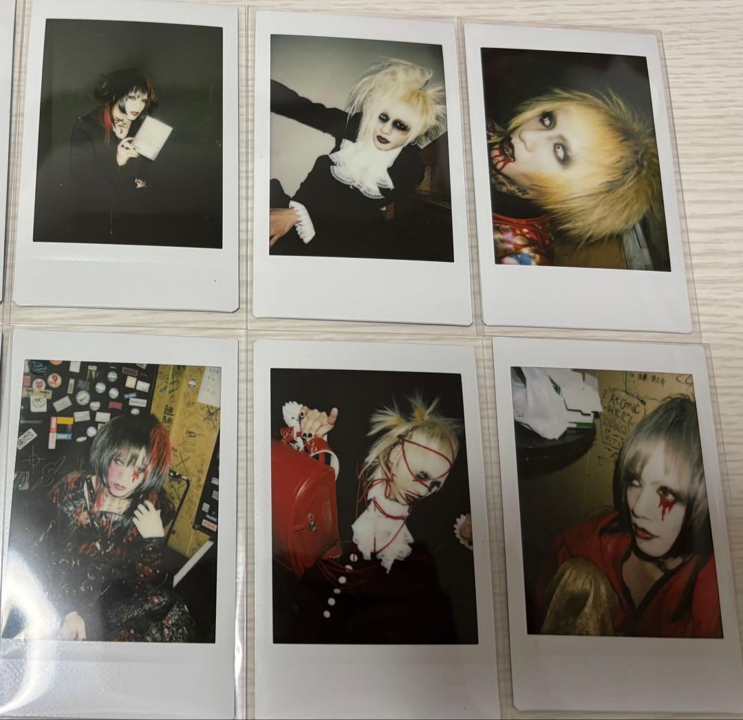 ⑨黒百合と影 烏名鳴 メメント・モリ 哀 チェキ 10枚セット